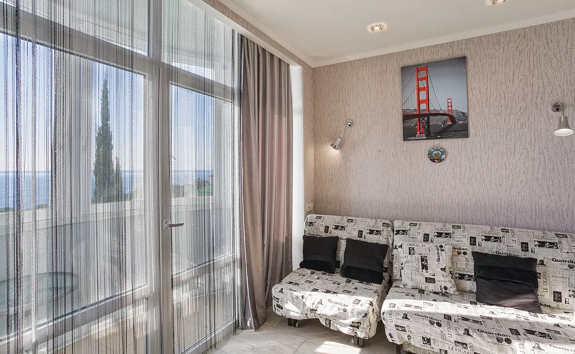 Квартира-студио №11. Квартира в многоквартирном доме Видовые апартаменты в Мисхоре. Кореиз Квартира-студио №11. Квартира в многоквартирном доме Видовые апартаменты в Мисхоре. Кореиз