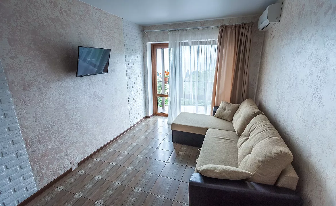 Видовой 3х к. до 6 чел. Гостевой дом Пролетарская 12. Гурзуф