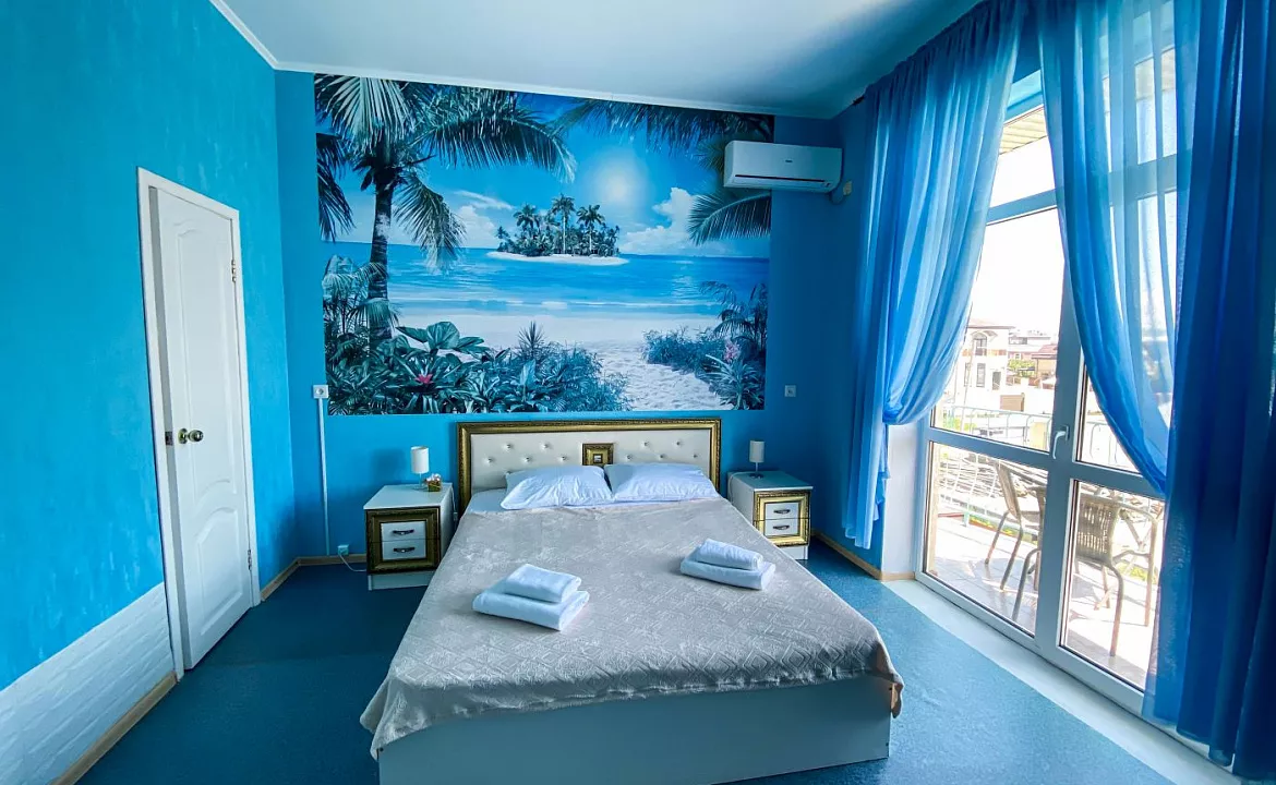 Комфорт 2х местный с балконом. Гостевой дом Волна. Нижнее Джемете Комфорт 2х местный с балконом. Гостевой дом Волна. Нижнее Джемете