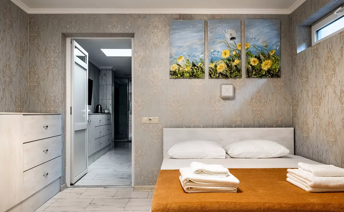 Семейный двухкомнатный. Отель "Вальс цветов". Красная Поляна