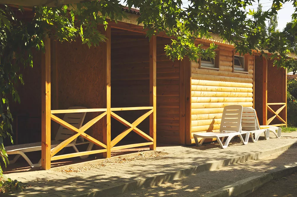 Апарт-шале. Пансионат Пансионат «Песчаный берег». Севастополь