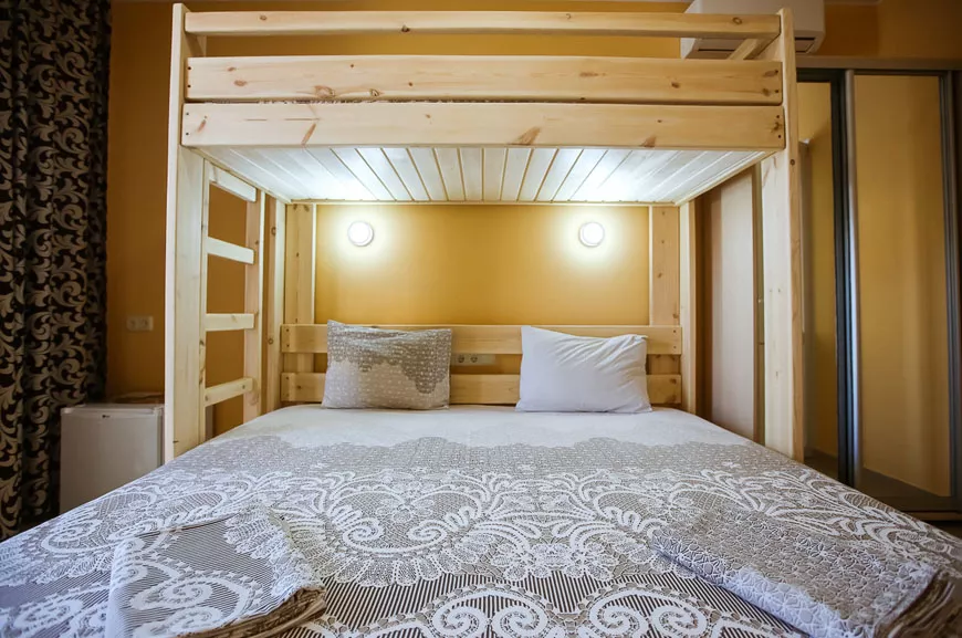 2-местный номер со вторым ярусом. Гостевой дом "Coral". Саки