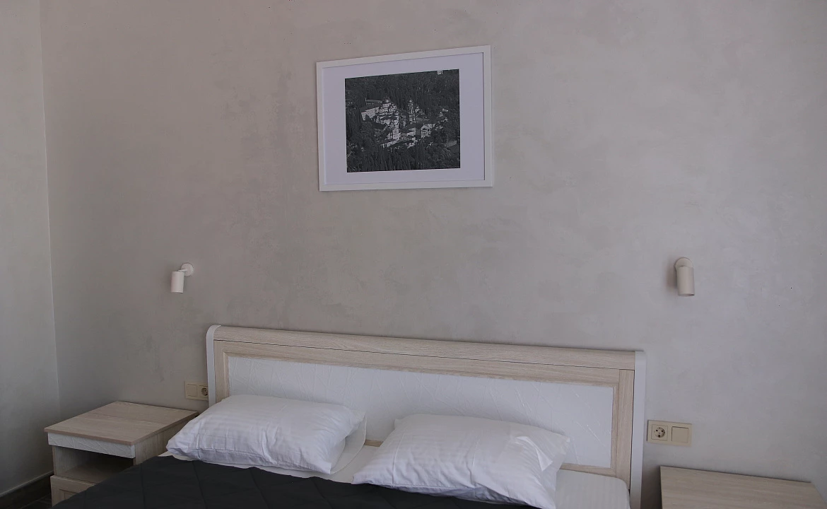 Двухместный номер с одной двуспальной кроватью. Вилла Абхазия. Цандрипш