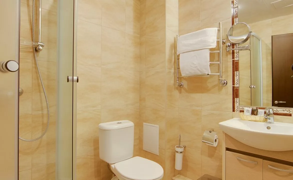 Одноместный Cтандарт. Отель "Анапа Лазурная" 3*. Анапа