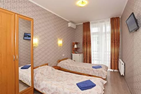 Двухместный номер с раздельными кроватями. Гостевой дом «Уют» - Коктебель. Коктебель