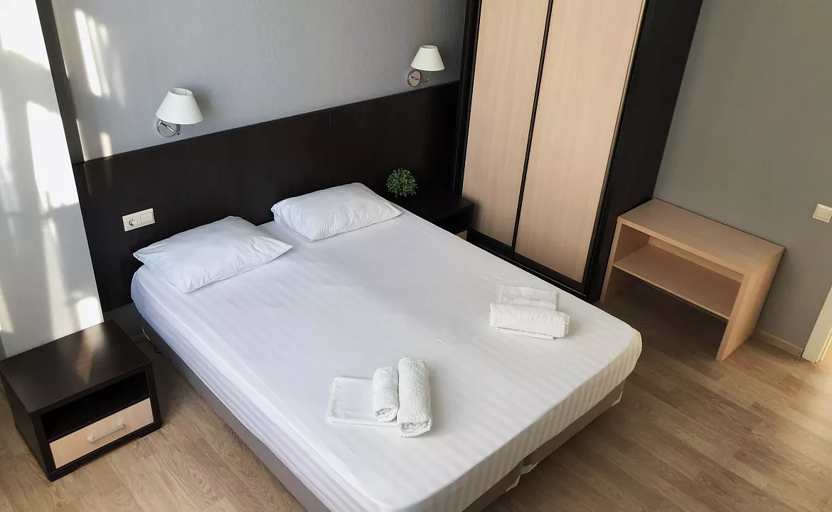 Апартаменты с видом на море. Отель АЙСБЕРГ. Лазаревское