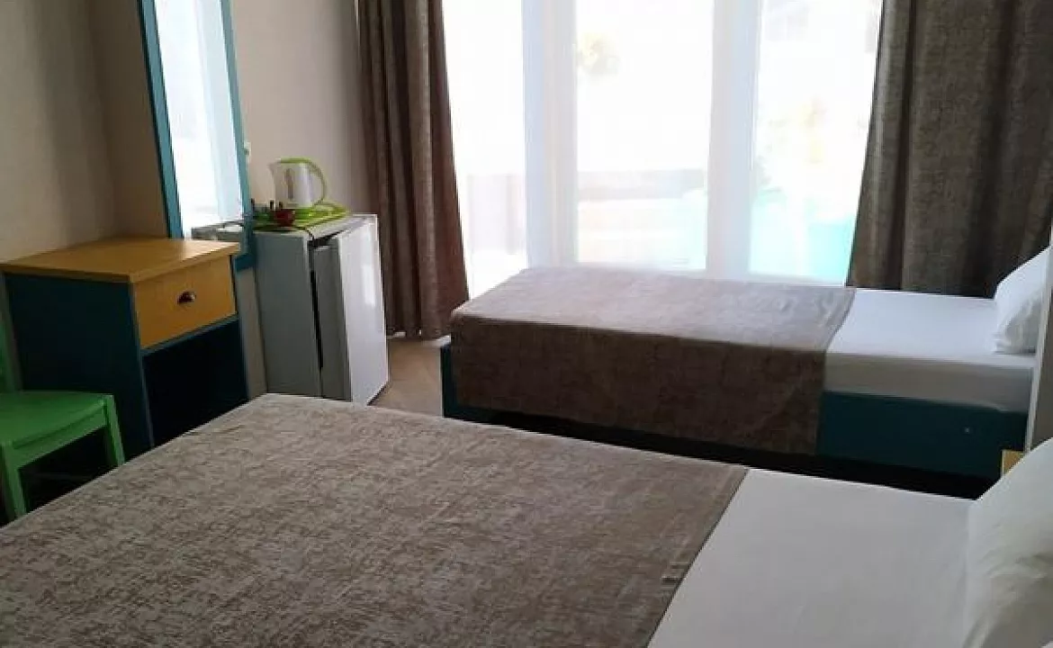 Стандарт двухместный. Отель "Green Hills" в Новомихайловском. Новомихайловский Стандарт двухместный. Отель "Green Hills" в Новомихайловском. Новомихайловский