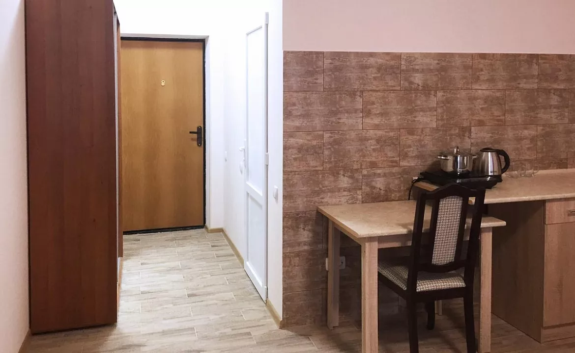 Студио с видом на парк. Отель Апарт-отель ПАЛЬМА. Гаспра