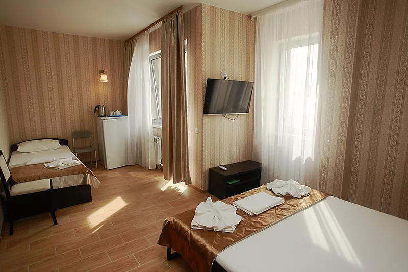 Двухместный номер. Гостинично-оздоровительный комплекс «A-More Resort»   . Джубга