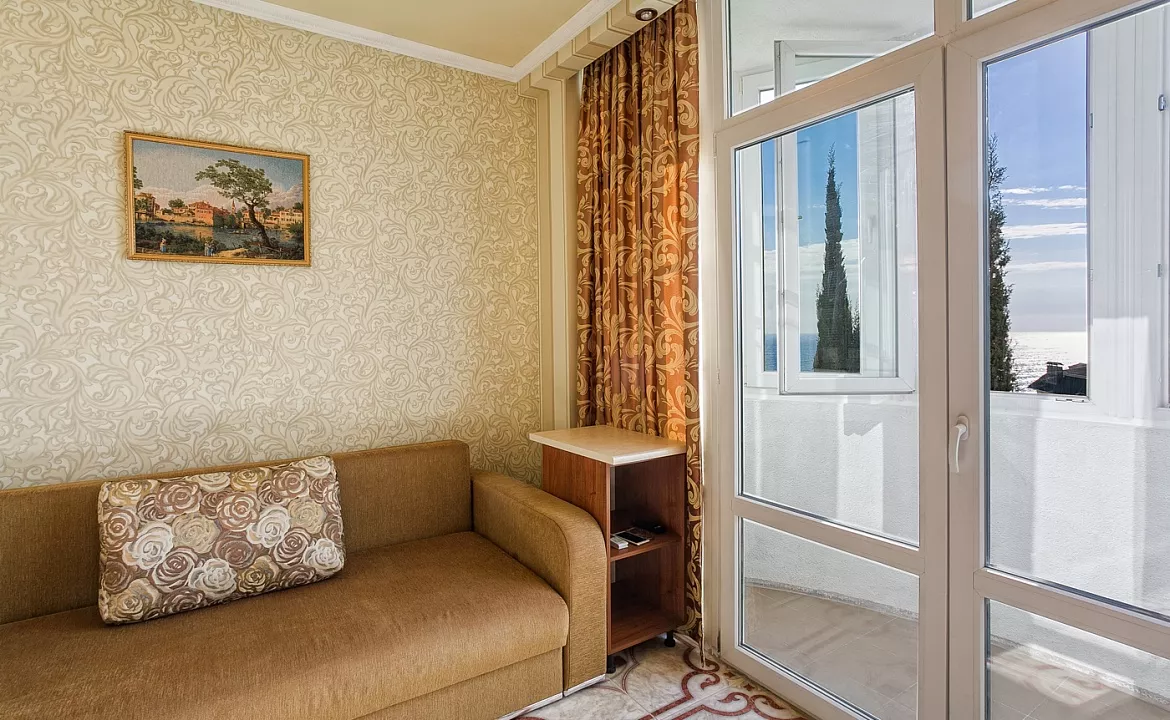 Квартира-студио №8. Квартира в многоквартирном доме Видовые апартаменты в Мисхоре. Кореиз Квартира-студио №8. Квартира в многоквартирном доме Видовые апартаменты в Мисхоре. Кореиз