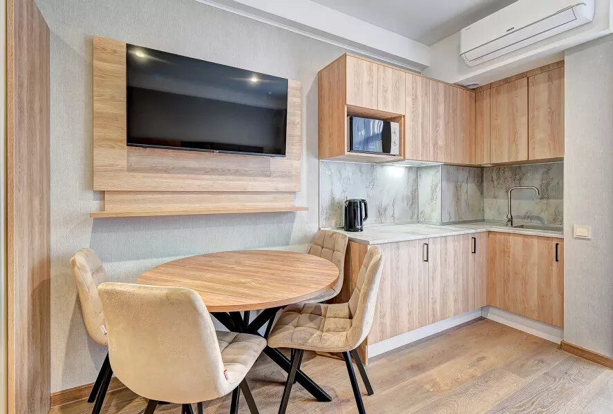 Двухместный номер Стандарт с доп местом и террасой. Отель Аурия Морето. Лоо