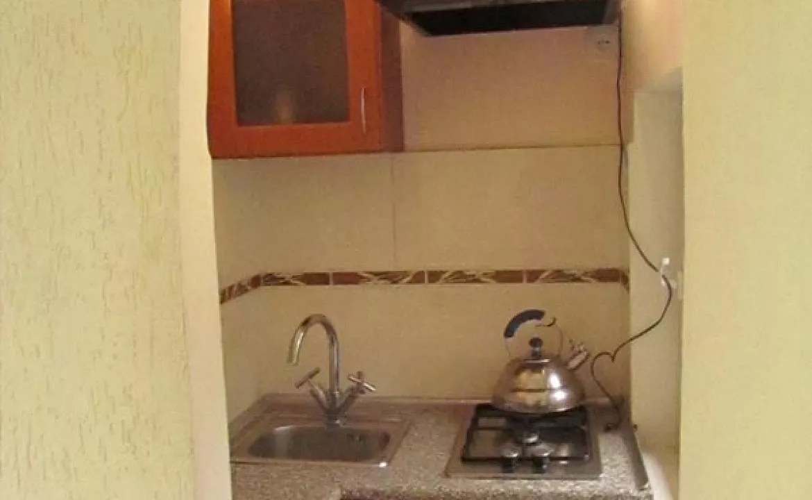 Четырехместный номер стандарт с кухней. Гостевой дом "У Леопольдовича". Малореченское