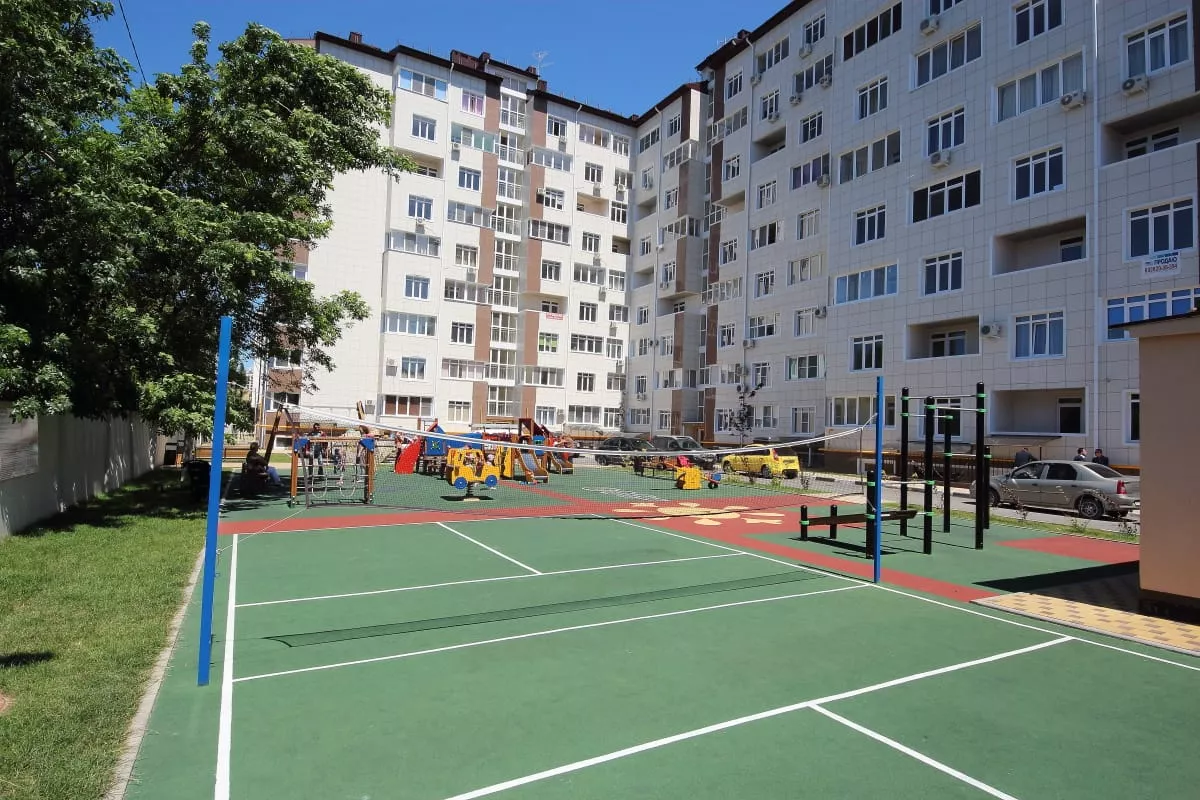 . Квартира в многоквартирном доме 40 лет Победы 114. Анапа