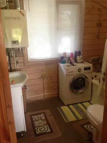 Дом под ключ 120 кв.м.. Коттедж "Брусовый у Моря с бассейном". Макопсе