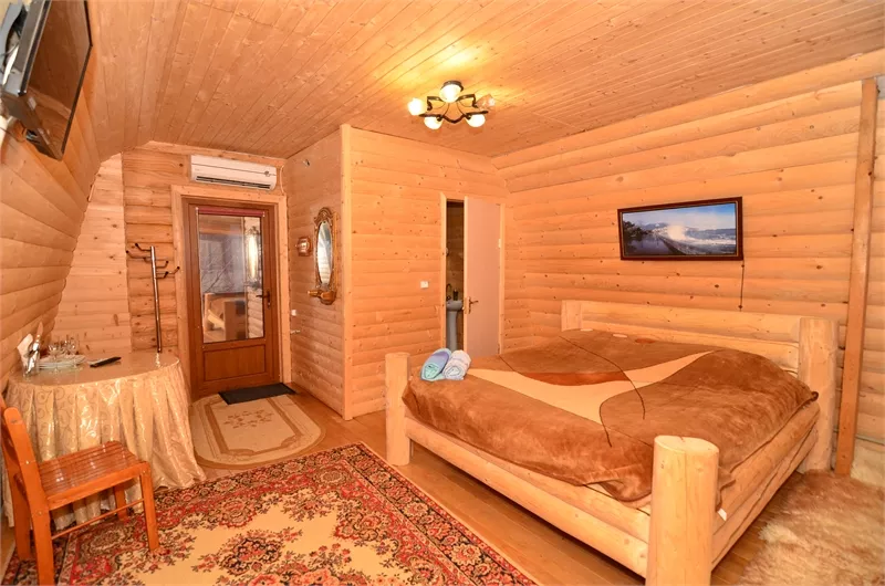 Деревянный сруб на 2 номера. База отдыха «Зелёный Яр». Симферополь