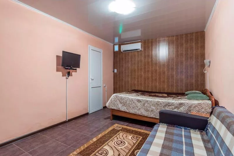 Трехместный номер Эконом. Гостевой дом «Катрин»       . Джубга