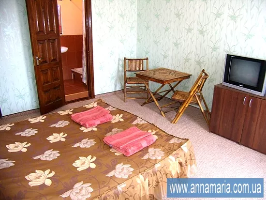 2-х местный номер полулюкс. Гостевой дом «Анна-Мария». Малореченское