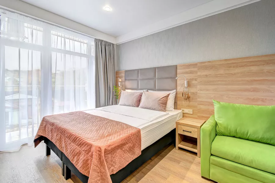 Двухместный номер Стандарт с доп.местом. Отель Аурия Морето. Лоо