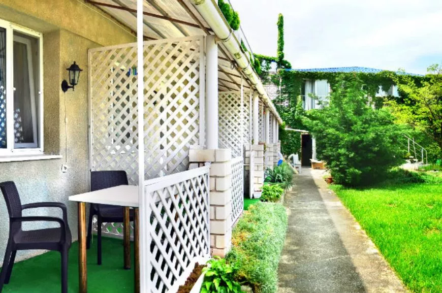 2-МЕСТНЫЙ С ТЕРРАСОЙ. Вилла "Сантурина". Саки