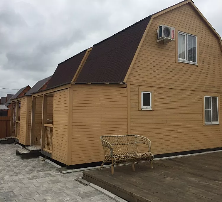 . Дом под ключ Курортная 137. Голубицкая