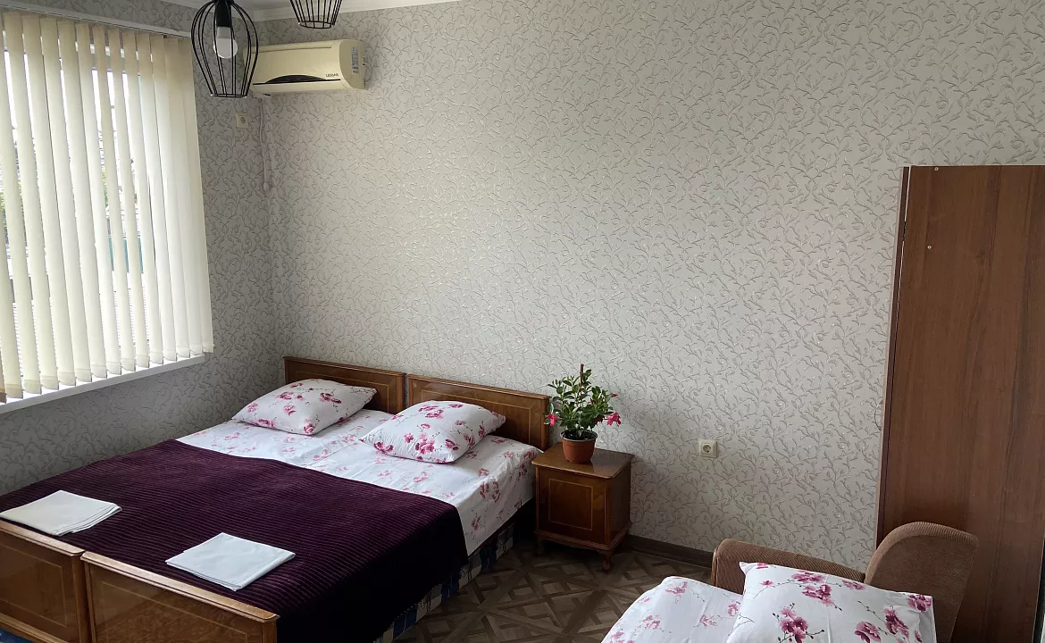 3-х местный номер. Гостевой дом Надежда в Гаграх. Гагра