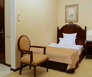 Стандарт одноместный. Отель GREEN HOUSE Detox & Spa Hotel. Стандарт одноместный. Отель GREEN HOUSE Detox & Spa Hotel.