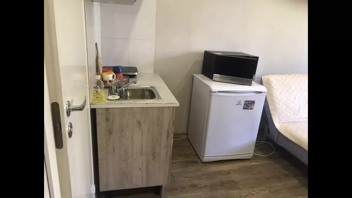 . Квартира поделённая на 2 студии каждая со всеми удобствами. Курорты Сочи