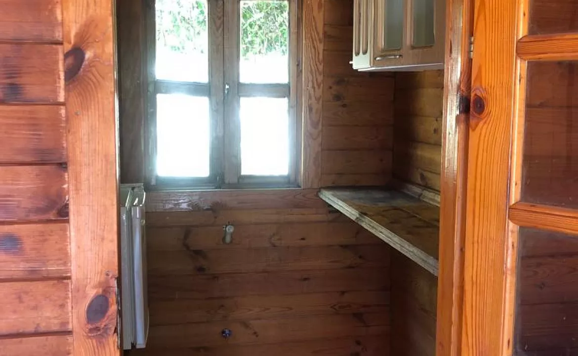 Деревянный двухкомнатный коттедж. Гостевой дом Оазис. Цандрипш