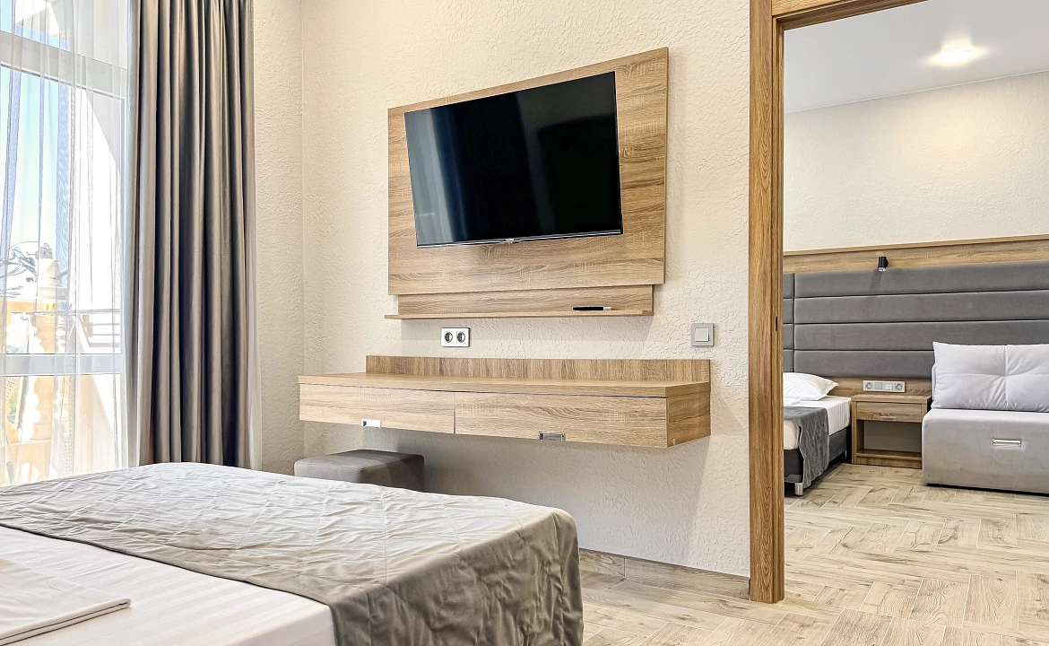 Корпус 2 Супер Люкс с видом на море. Anzhelina Family Hotel. Витязево