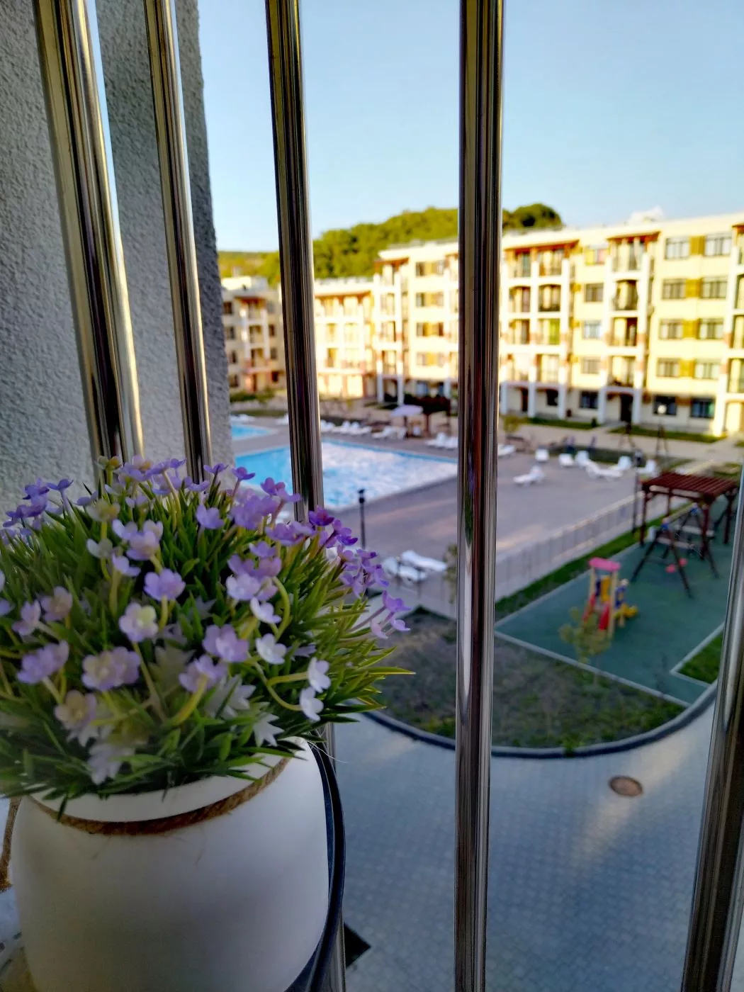 . Уютная студия "Мария" с бассейнами во дворе . Сукко