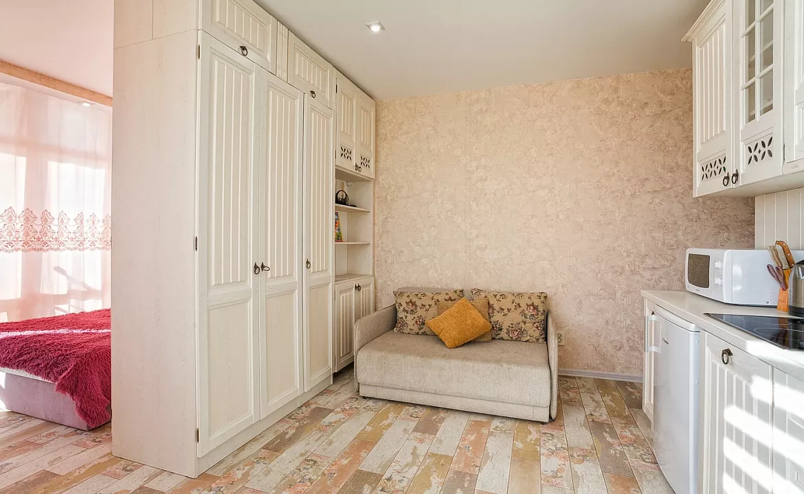 Квартира-студио №30. Квартира в многоквартирном доме Видовые апартаменты в Мисхоре. Кореиз Квартира-студио №30. Квартира в многоквартирном доме Видовые апартаменты в Мисхоре. Кореиз