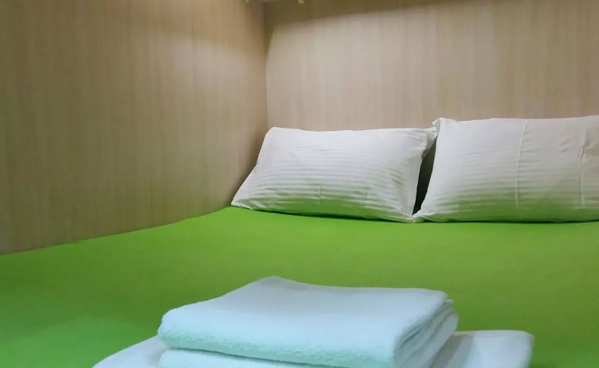 Капсула стандарт. Хостел Капсульный отель Лайм. Ялта