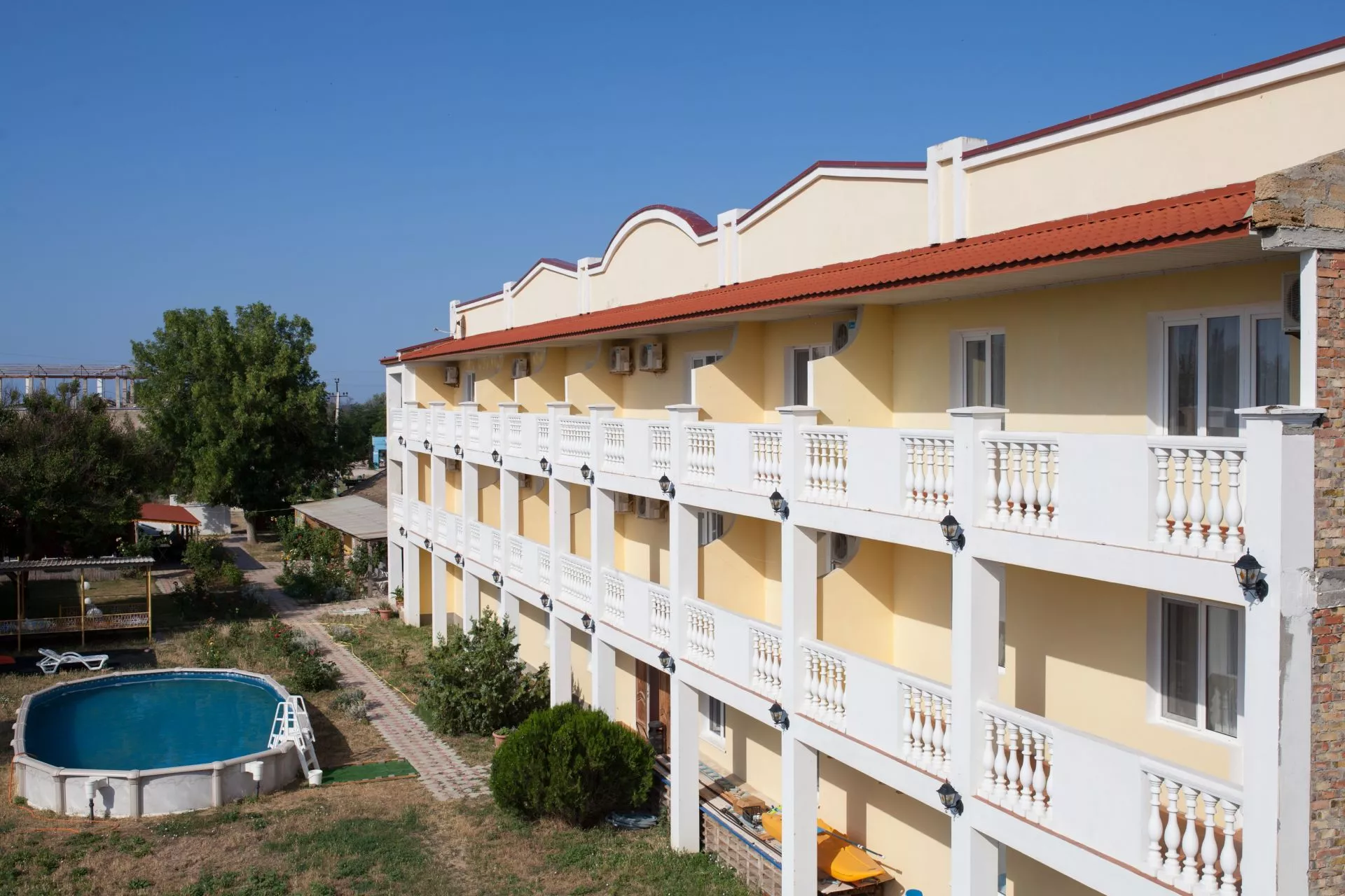 . Гостиница «Миратель». Евпатория