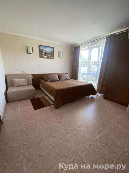 4х местный номер с балконом. Гостевой дом "Вероника" - Ольгинка. Ольгинка