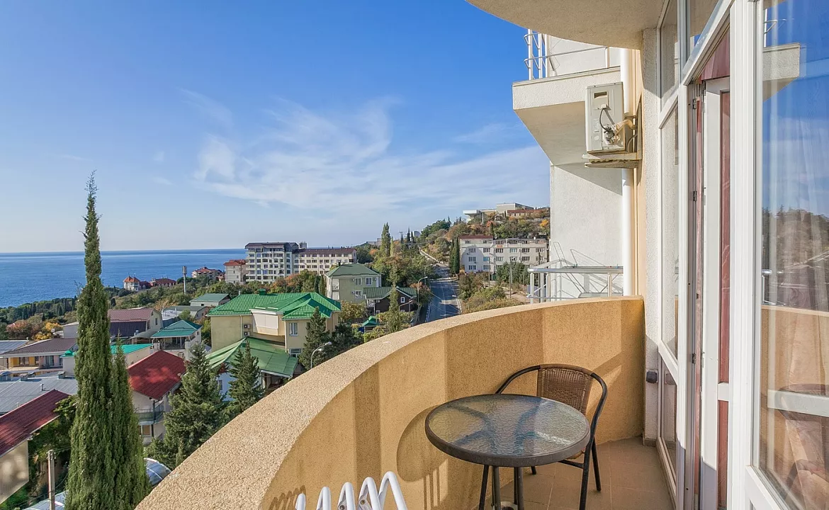 Квартира-студио №17. Квартира в многоквартирном доме Видовые апартаменты в Мисхоре. Кореиз Квартира-студио №17. Квартира в многоквартирном доме Видовые апартаменты в Мисхоре. Кореиз