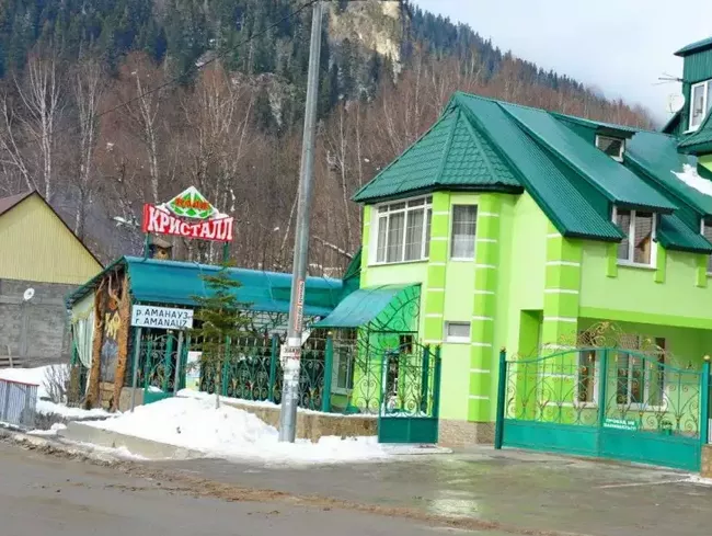 . Гостиница «Кристалл». Домбай-гостиницы . Гостиница «Кристалл». Домбай-гостиницы