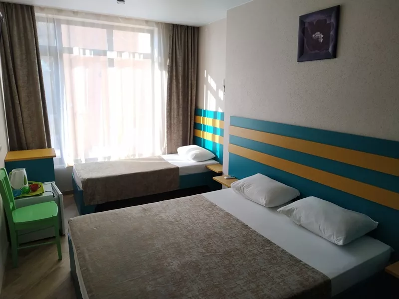 Стандарт двухместный. Отель "Green Hills" в Новомихайловском. Новомихайловский Стандарт двухместный. Отель "Green Hills" в Новомихайловском. Новомихайловский