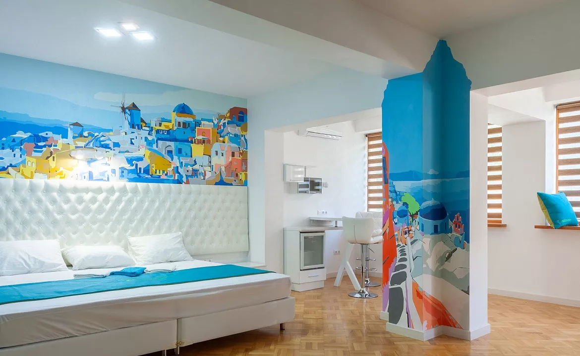 САНТОРИНИ. Отель Эко-отель "Дискавери". Курорты Ялты