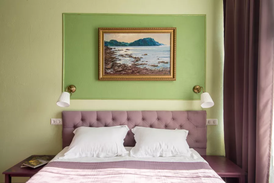 Улучшенный с балконом. Гостевой дом «Серый гусь». Сочи