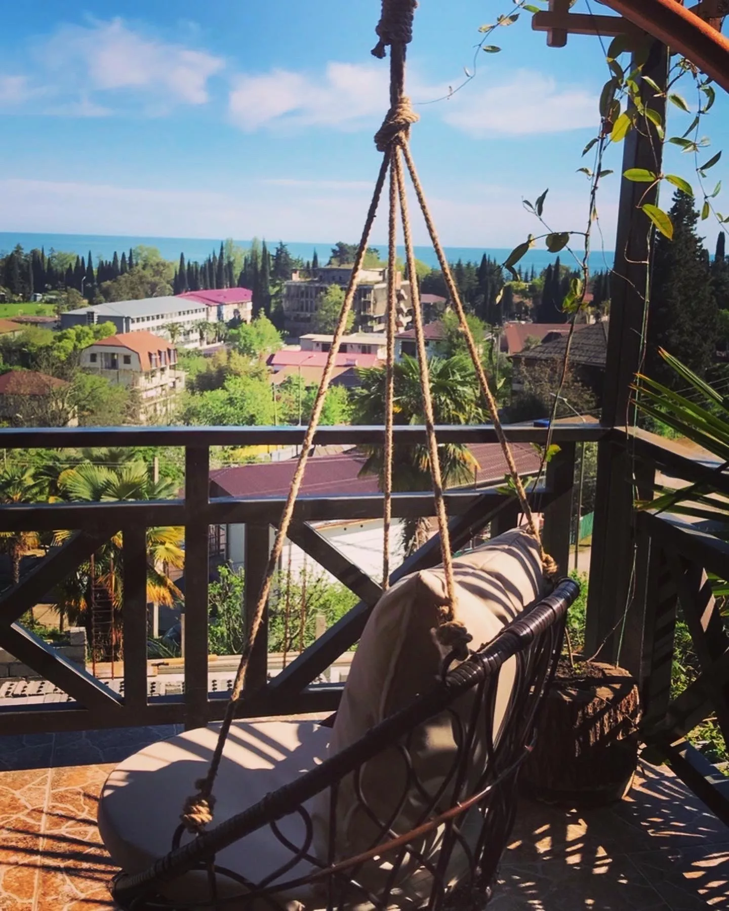 . Гостевой дом Эль Платано. Новый Афон