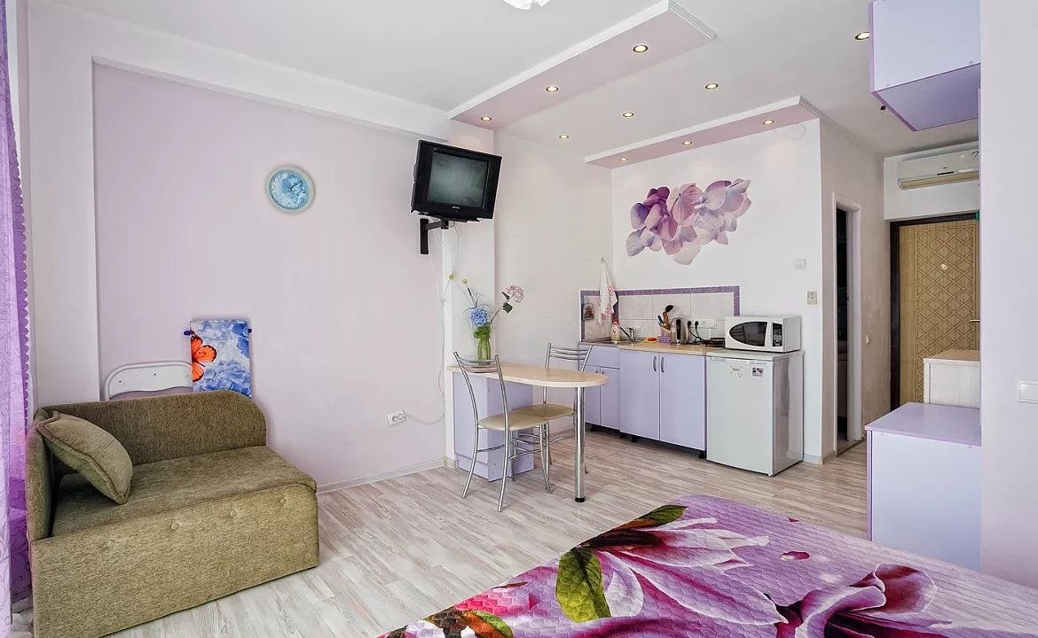 Квартира-студио №20. Квартира в многоквартирном доме Видовые апартаменты в Мисхоре. Кореиз Квартира-студио №20. Квартира в многоквартирном доме Видовые апартаменты в Мисхоре. Кореиз