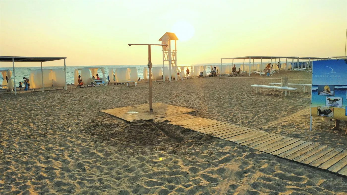 . Гостиница Лагуна. Крым - частный сектор