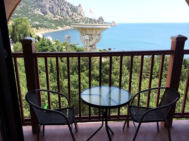 Номер Студио Мансардный вид на море. Мини-гостиница "Премьера". Кацивели