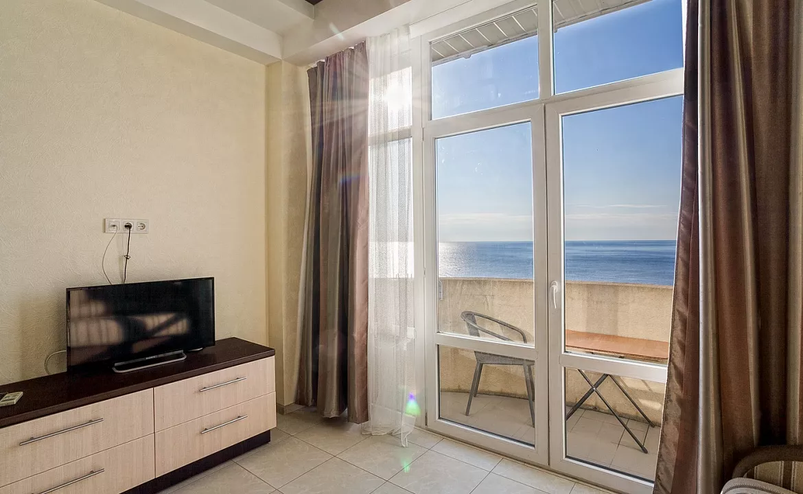 Квартира-студио №35. Квартира в многоквартирном доме Видовые апартаменты в Мисхоре. Кореиз Квартира-студио №35. Квартира в многоквартирном доме Видовые апартаменты в Мисхоре. Кореиз