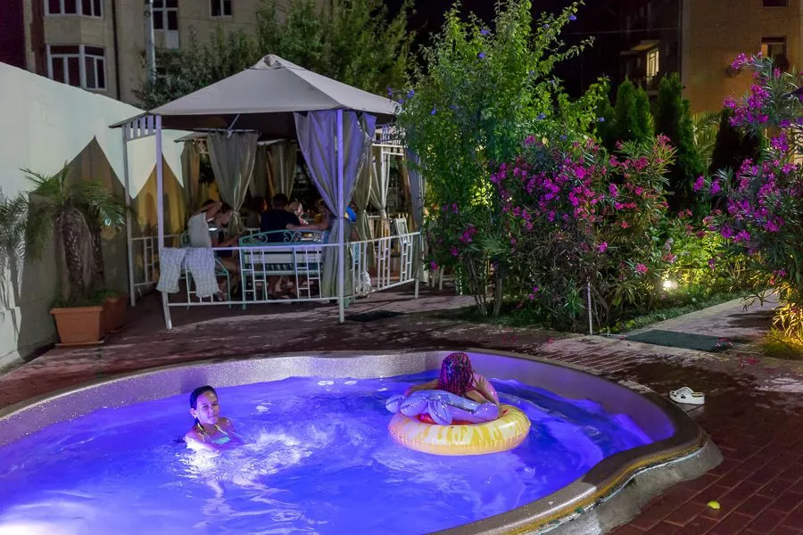 . Отель "Ибра". Лазаревское . Отель "Ибра". Лазаревское