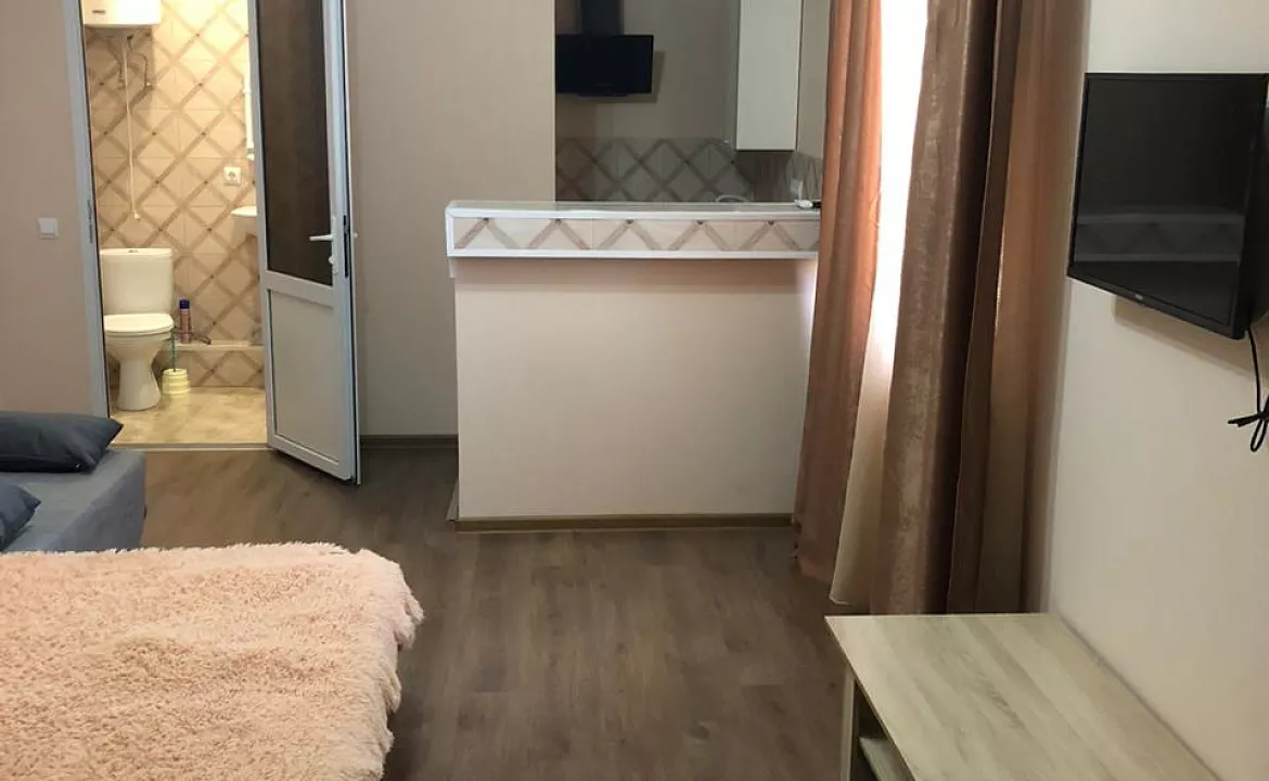 2х местный с доп местом и с общей кухней. Отель "Кипарис" - Гудаута. Гудаута