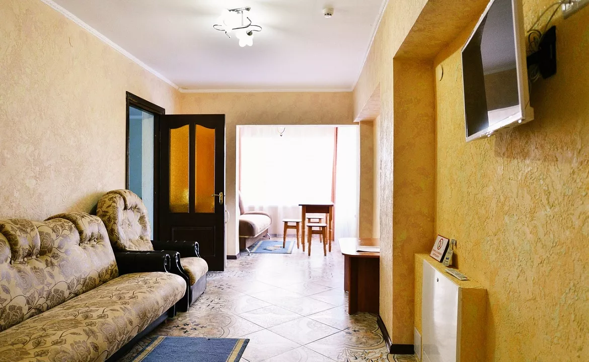 Family Room. Мини-отель "Вилла Нимфей" Корпус №1. Приморский Family Room. Мини-отель "Вилла Нимфей" Корпус №1. Приморский