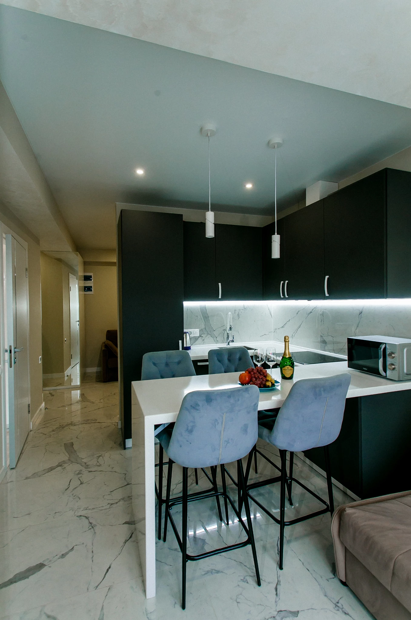 . Квартира в многоквартирном доме Просторный апартамент с видом н а море и горы. Дагомыс