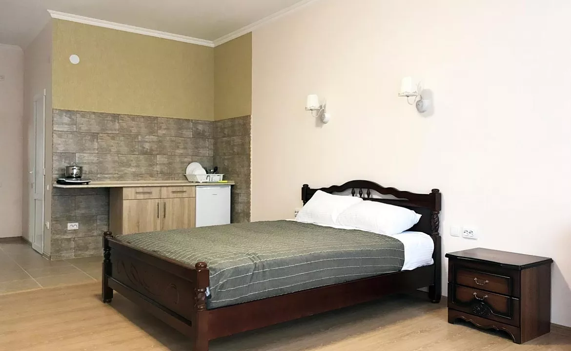 Делюкс с видом на море и горы. Отель Апарт-отель ПАЛЬМА. Гаспра