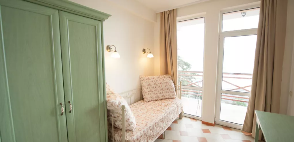 Апартамент с видом на сад. Курортный комплекс Eco - Village. Приветное